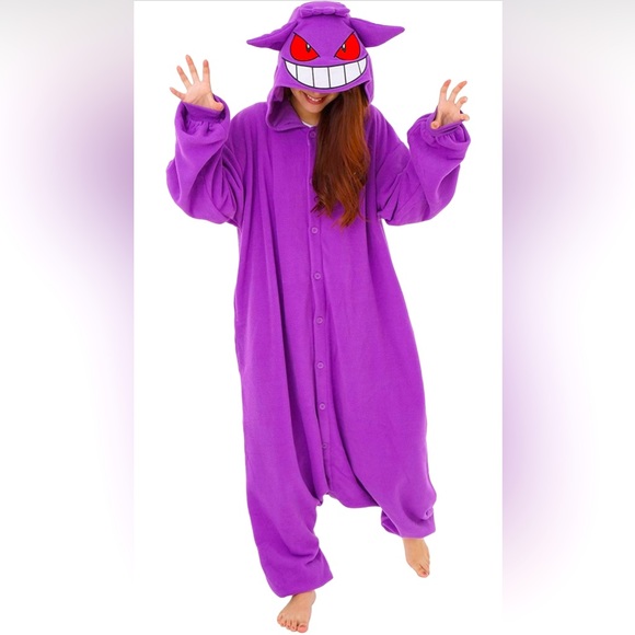 Pokémon Gengar Sazak Kigurumi Onesie - Picture 1 of 3